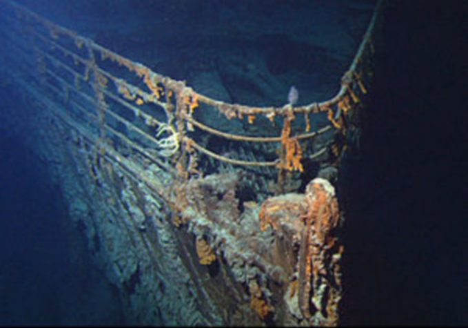 Wreck, found in 1985
